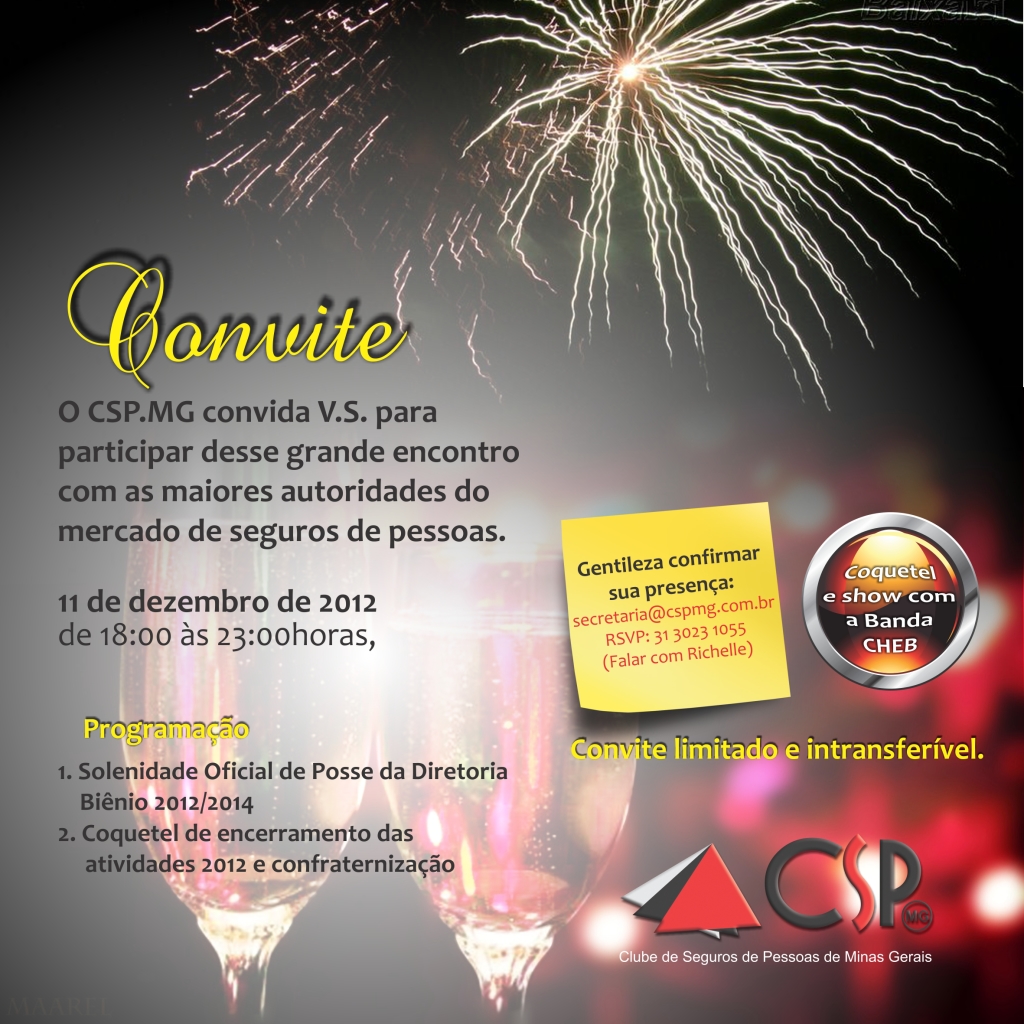 CSP-MG promove evento de confraternização no dia 11/12