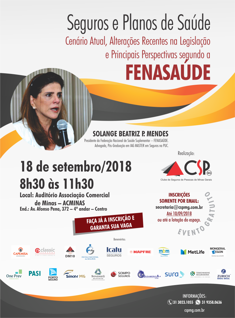 Palestra FenaSaúde: Seguros e Planos de Saúde