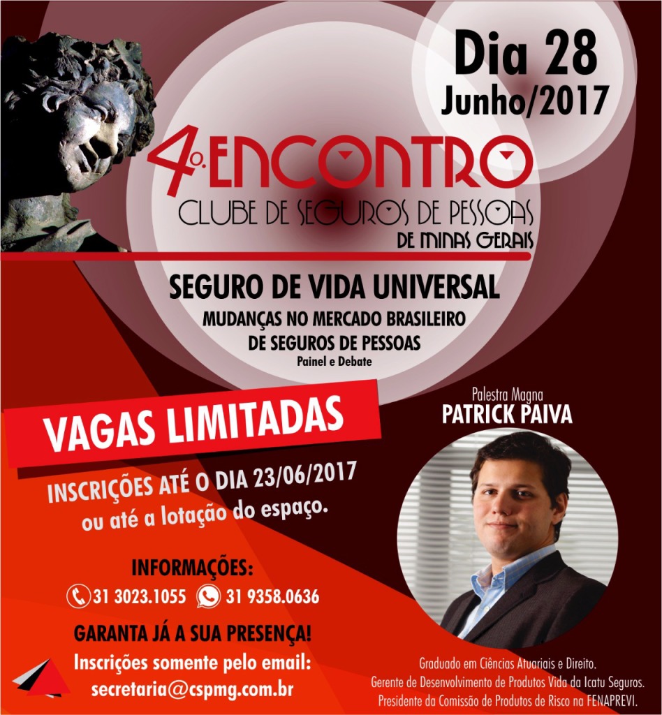 4º Encontro do CSP-MG debate Seguro de Vida Universal