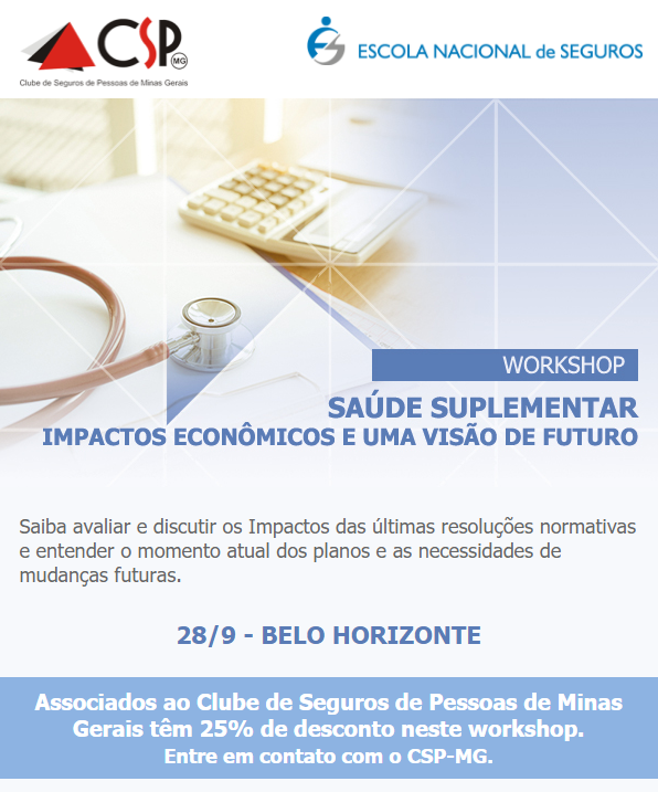 Workshop Saúde Suplementar: desconto para associados!