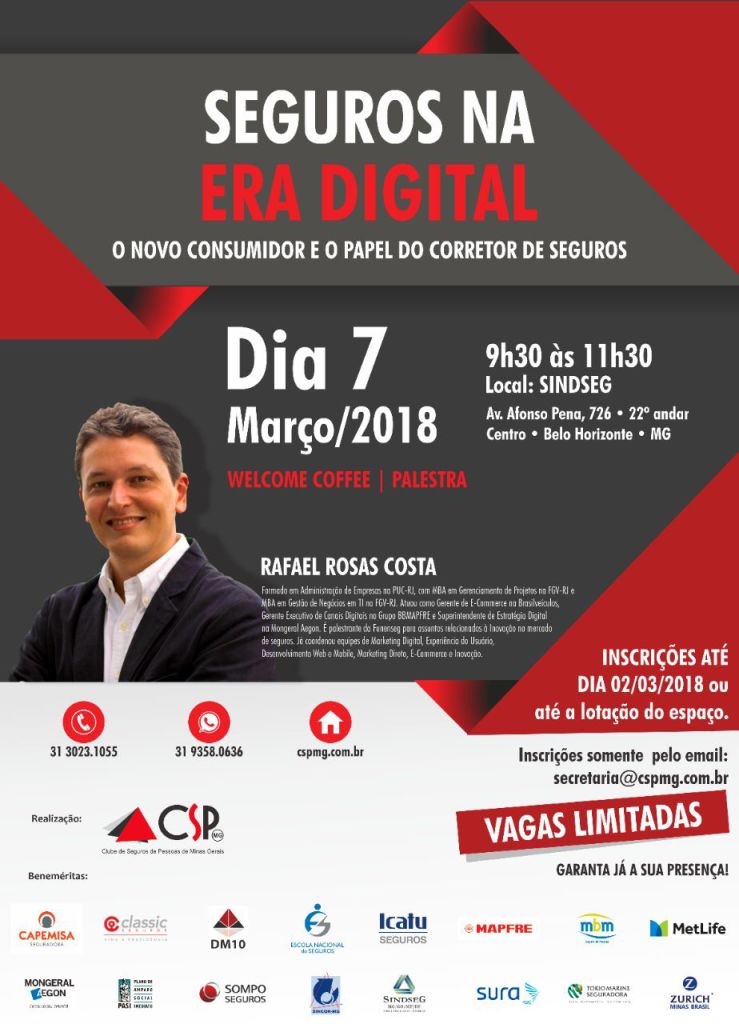 Seguros na Era Digital: primeiro evento do ano