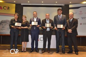 27/03/2019 –  6º Encontro do Clube de Seguros de Pessoas de Minas Gerais (CSP-MG). Após a palestra, o presidente da FenaPrevi e lideranças do mercado participaram de debate e responderam às perguntas dos participantes.