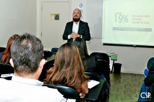 25/04/2019 – I Workshop da série “Conhecer para Proteger”, realizado pelo Clube de Seguros de Pessoas de Minas Gerais, na Escola Nacional de Seguros, em Belo Horizonte.