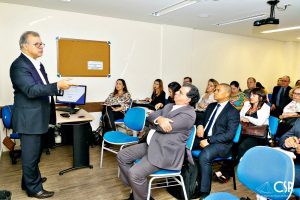 25/04/2019 – I Workshop da série “Conhecer para Proteger”, realizado pelo Clube de Seguros de Pessoas de Minas Gerais, na Escola Nacional de Seguros, em Belo Horizonte.