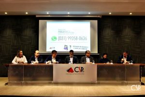 23/08/2019 – “Inovação em Seguros e o Papel do Corretor”. As tecnologias transformando o dia a dia do mercado segurador. Palestras ministradas pelo consultor e professor Mauricio Tadeu Morais, da Ways Gestão Empresarial, e pelo executivo Cadu Sarkovas, da Thinkseg, em Belo Horizonte